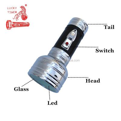 China Emergency Mini Torch Tiger Big Head Flashlight for sale