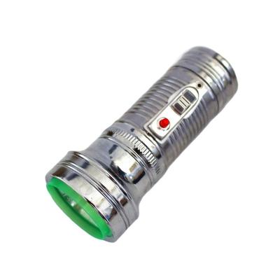 China Free Sample LED Flashlight Lucky Tiger Brand Novelty Battery Metal Flashlight Torch Lantern Lighting for sale