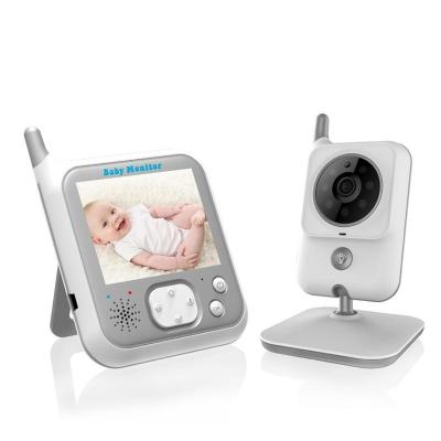 China Music Player 3.2inch Baby Monitor Night Vision Visual Wireless Baby Camera Temperature Control Better Than VB607 for sale