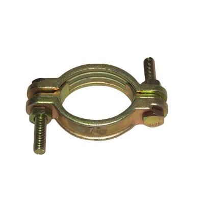 China US Hot Selling SL Hose Clamp Double Bolt Hose Clamp Type Hot Dipped Type for sale