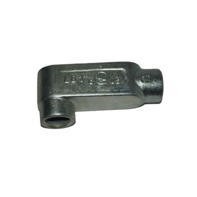 China Electrical Malleable Iron Cover Malleable Iron Fittings C Threaded Conduit Body for sale