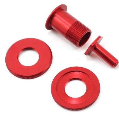 China Customized red anodized aluminum machine parts of china manufacture cnc machining/cnc machine parts/cnc for auto parts for sale