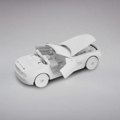 China Steel Alloys Precise Car Plastic Model Mock Up By SLA SLS 3D Printing Rapid Prototyping for sale