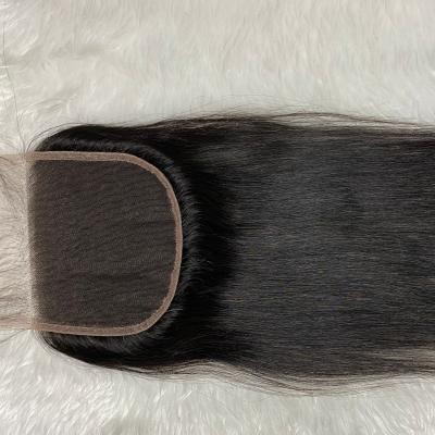 China Virgin Human Hair 6x6 Silky Straight Wave Soft HD Lace Closure 20,22,24inch available, ready to ship. for sale