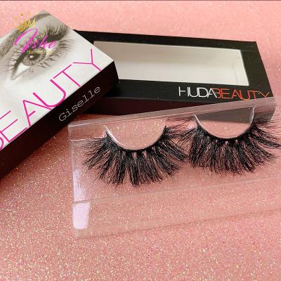 China Luxury Private Label Silk 3d Mink Eyelashes Vendor Eyelash Packaging Box Custom 25mm Thick Hot Wholesale Ishe Wicks for sale