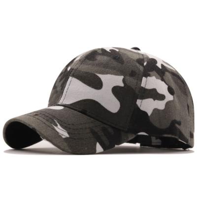 China COMMON Unisex Camouflage Cotton Baseball Cap Outdoor Sports Trucker Fashion Skating Hat for sale