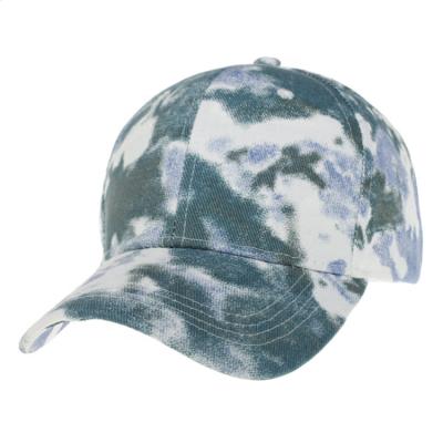 China JOINT Sun Protection Fashionable Colorful Patterned Hat Dyed Tying Baseball Caps for sale