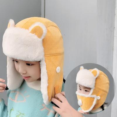 China Cute Lei Feng Hat Children Warm Fashion Boys And Girls Children's Hat Picture Winter Hat for sale