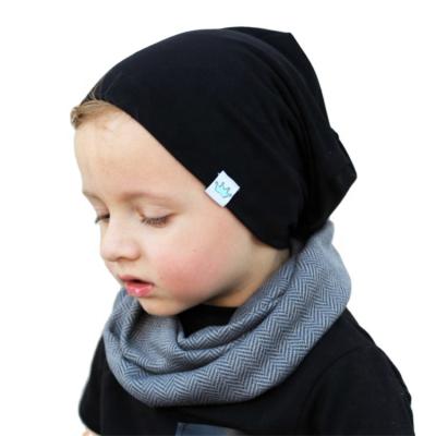 China Child Cotton Baby Hat Picture Hot Sale With Ears Baby Hat Monochrome Hats for sale