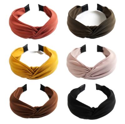 China Fashional Pretty New Hotsale Lady Hair Accessories 2021 Fashion Cloth Hair Accessories Headbands Headband For Women Girls for sale