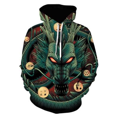 China Custom Print Men's Breathable Animal Hoodies Custom Hoodie Cut And Sew Hoodies for sale