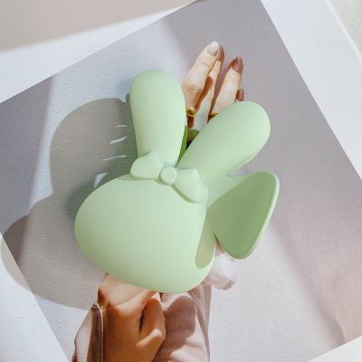 China Women's hair accessories rabbit ear hairpin hairpin girl's hairpin sweet easy beautiful candy color women's hairpin for sale