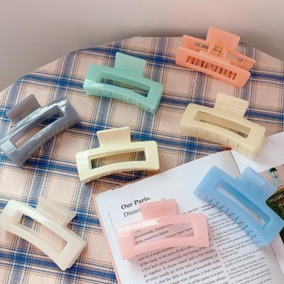 China 2021 Hot Selling Hair Accessories Korean Retro Hairpins Hairpins Large Easy Stylish Hair Claw Clips for sale