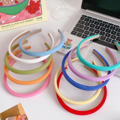 China 2021 Hot Korean Women's Hair Accessories Fashion Hair Easy Elegant Circle Headband for sale