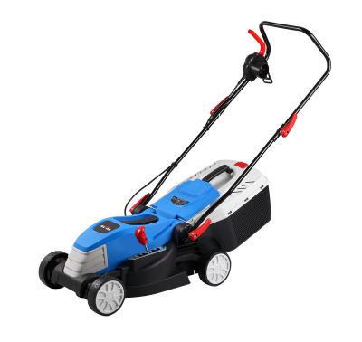 China Adjustable Height Handles Lawn Mower Electric Grass Cutter Machine Best Price Lawn Mower for sale