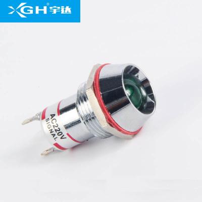 China 6mm 8mm 10mm industrial high quality metal led indicator light 12v signal lamp for sale