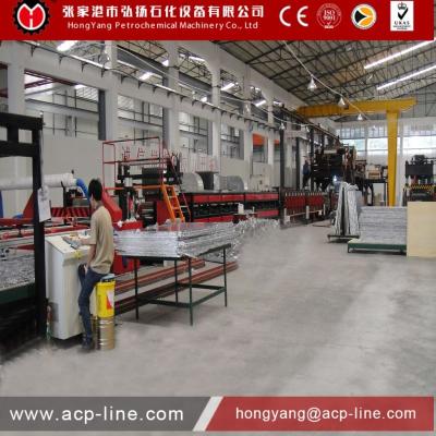 China Continuous Process Aluminum Honeycomb Panel Machine Production Line for sale