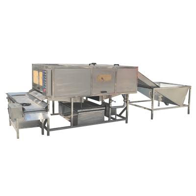 China Automatic Egg Food Processing System Feeding Boiling Egg (Egg Processing) Shell Removing Peeling Machine for sale