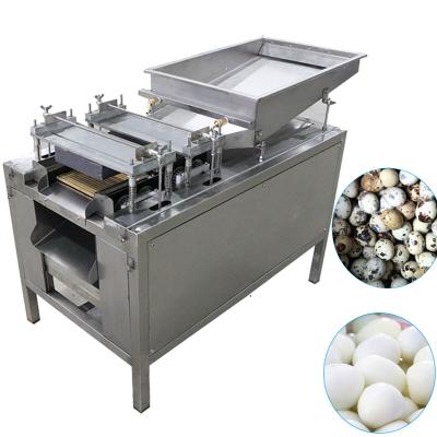 China Good Quality Quail Egg Food Processing (Egg Processing) Shelling Processing Quail Egg Shell Breaking Machine for sale