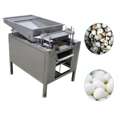 China 10000pcs/h Automatic Food Processing (Egg Processing) Quail Egg Small Peeler Shelling Machine for sale