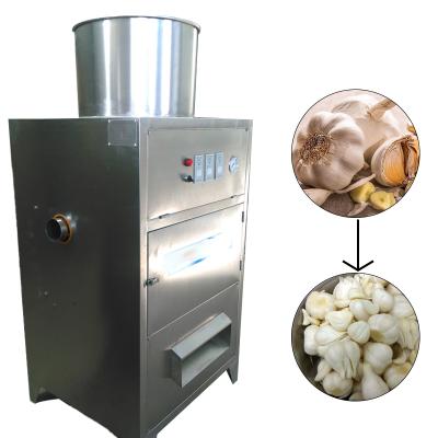 China Snack Factory Electric Automatic Small Stainless Steel Garlic Peeler Skin Dry Peeling Machine for sale