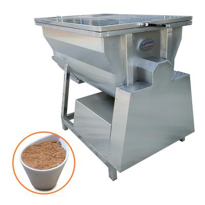 China Industrial vegetable processing plant powder mixer /ribbon mixer/dry powder spice kneader for sale