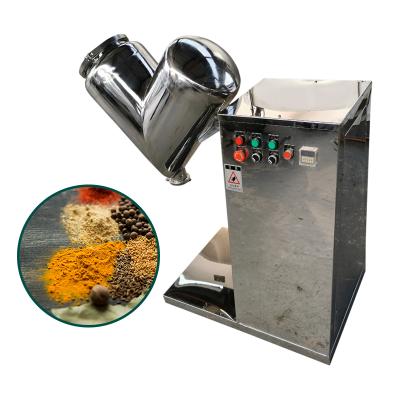 China Powder powder v shape industrial mixer/powder v type kneading machine/chemical V-hopper mixing equipment for sale