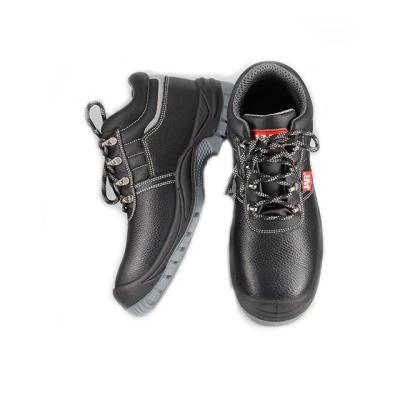 China CE S1P S3 waterproof hot sale cheap genuine leather safety shoes with steel toe and steel plate for sale