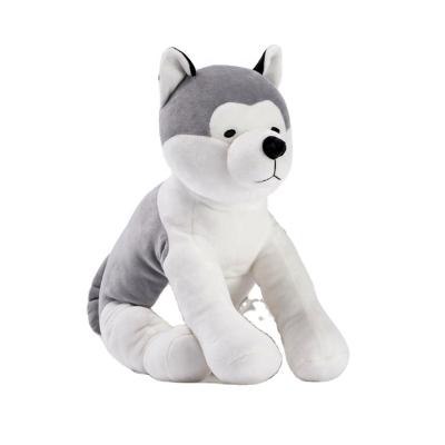 China Custom Plush Cheap Plush Doll Dog Toys Stuffed Giant Huskie Toys Stuffed Animal Dog Toy for sale