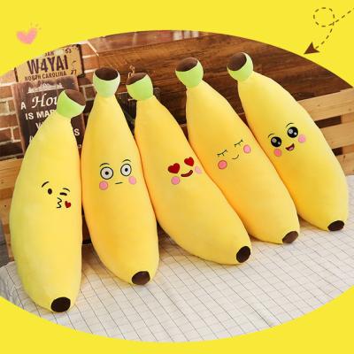 China Toy Customized Vegetables and Fruit Plush Toy Banana Strawberry Soft Stuffed Toys for sale