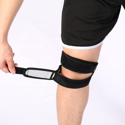 China Professional Outdoor Sports Protective Men's Knee Strength Support Belt Protector for sale