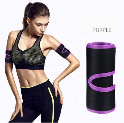 China Slimming New Trends Control Arm Belt Fitness Yoga Running Highly Elastic Sweat Armband for sale