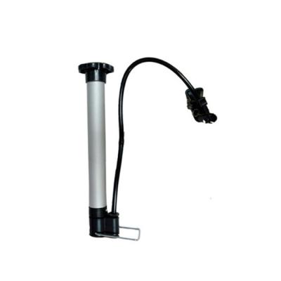 China High Quality Portable Aluminum Alloy Ball Pump Inflator Sliver Color Competitive Price for sale