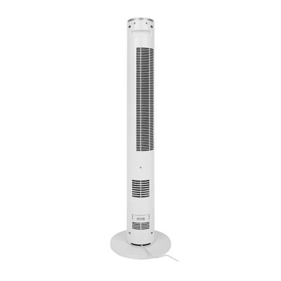 China Protable 2021 high quality bladeless fans standing air cooling tower fan with remote control and temperature display for sale