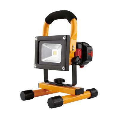 China CH-F026-1B Garden Floodlight Fold Up Warning Removable Battery Pack Fishing Rechargeable Led Flood Light for sale