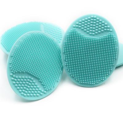 China Pore ​​Remover Customized Logo Multifunction Small Black Silicone Detergent Face Facial Cleansing Brush for sale