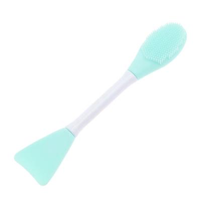 China Skin Friendly Custom Logo Facial Mask Brush Makeup Brush Florence By Mills Sauna Face Cleansing Brush for sale