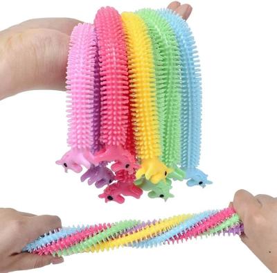 China Promotional Wholesale DIY TPR Trigger Toys Stretchy Noodle Rope Anti Stress Toys Strings fidgety person for sale