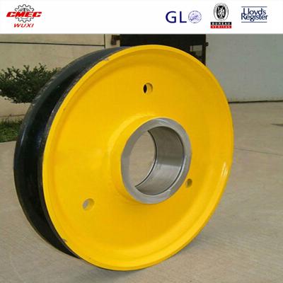 China Industrial Q345D Steel Sheaves For Excavator / Bulldozer With GB ASTM for sale