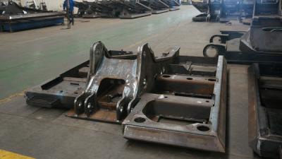 China Alloy Steel Q235 Excavator Spare Parts Chassis , Big Steel Welding Structural Fabrication for sale