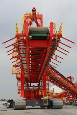 China High Efficiency Ore Bridge Type Bucket Wheel Reclaimer / Portal Scraper Reclaimers for sale