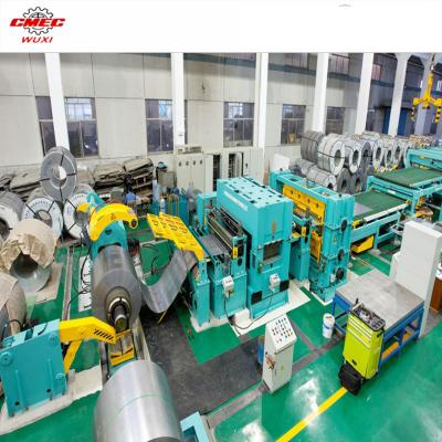 China 380 Leveler Steel Cut To Length Line Machine , 400 - 1600mm Leveling Machine for sale