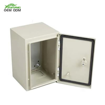 China Outdoor Electronic Hardware Factory Customized Sheet Metal Processing Metal Distribution Box Electrical Control Box for sale