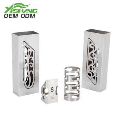 China Sheet Metal Fabrication Stainless Steel Tube Aluminum Metal Stamping Parts Laser Cutting Metal Parts for sale