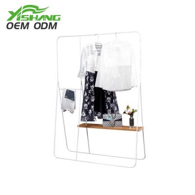 China ODM&OEM Durable Best Selling Professional Metal Clothes Garment Display Rack for sale