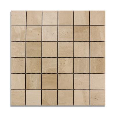 China CLASSIC Popular Classic Italian Wood Square Marble Mosaic Flooring for sale