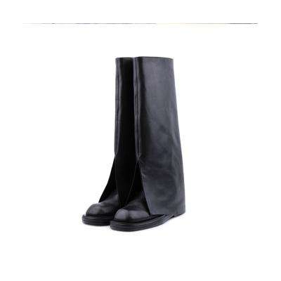 China Flat Goods Using Low Price Women's Winter Boots Leather Designer Boots for sale