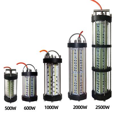 China Fish attracting fishing CE green 100 meters lures china liksea manufacturer IP68 led AC220V 2500W underwater fishing light for sale