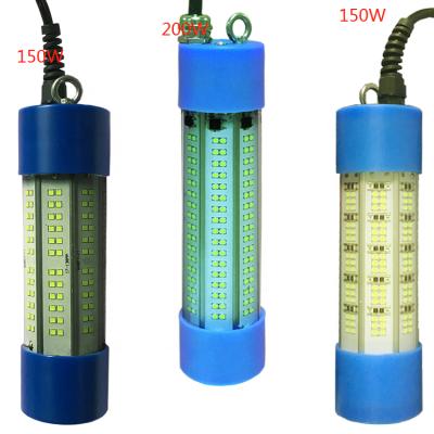 China Fish Attracting DC12V 200W/250W Led Underwater Fishing Lights Lure Fish Light Night Fishing Light for sale