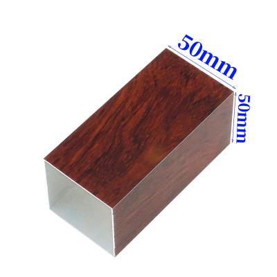 China Divide the favor prices of aluminum alloy hollow tube extrusion profile square aluminum tube for sale